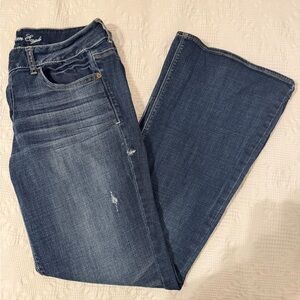 American Eagle Wide Leg Jeans Size 12